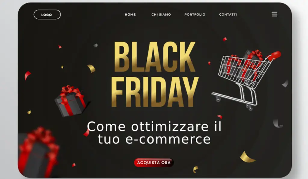 Come ottimizzare ecommerce per black friday