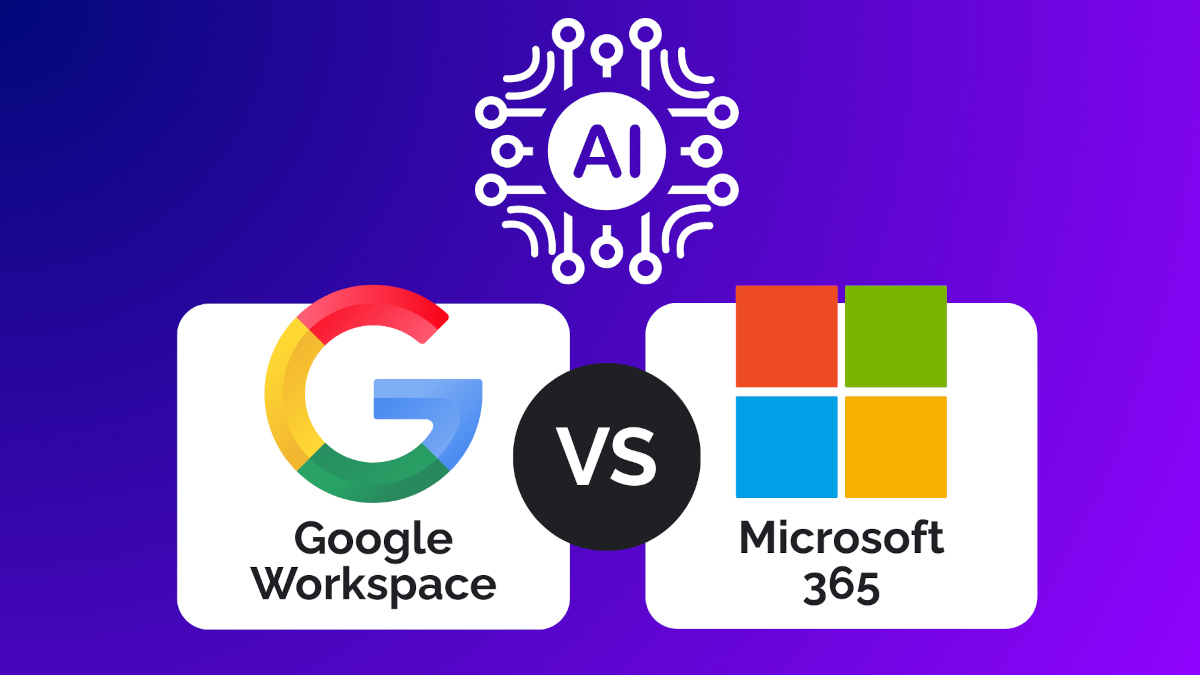 Google Workspace e Microsoft 365 IA